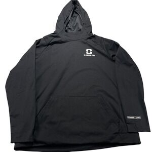 Striker Hoodie Mens 2XL Black‎ Logo Fleece Pullover Sweatshirt UNRL Collab